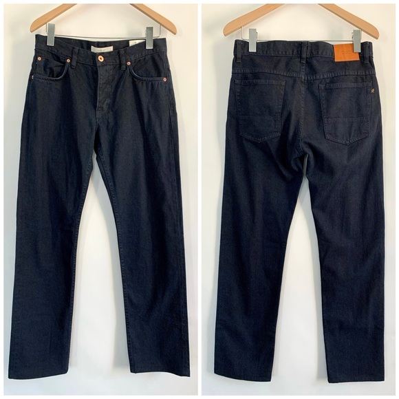 Billy Reid Jeans • Slim Cut MSL ALA Dark Blue Wash• Mens Size 31 - Picture 1 of 7